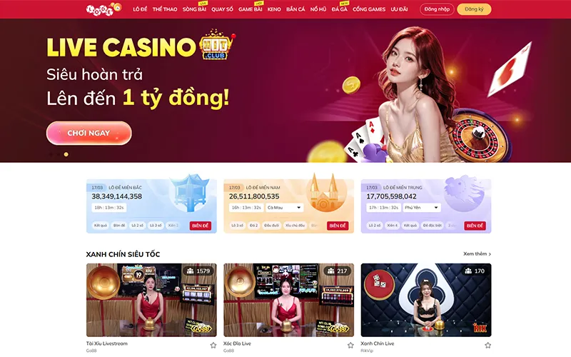 review lode88 Giao diện Lode88