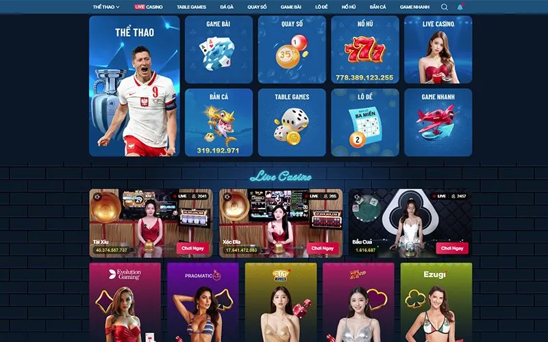 review lucky88 Giao diện nhà cái Lucky88 trên nền tảng trực tuyến
