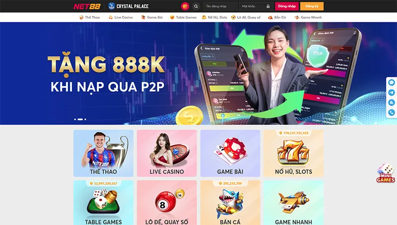 review net88 giao diện net88