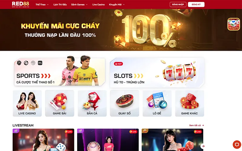 review red88 giao diện red88